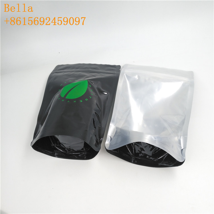 1닢의 옆 명확한을 가진 커피 Eco 음식 부대를 포장하는 자필 플라스틱 티백