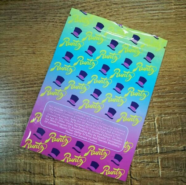 포장하는 초본 향, 과자를 인쇄하는 홀로그램은 이국 큰 Als를 위한 플라스틱 주머니를 위로 서 있습니다