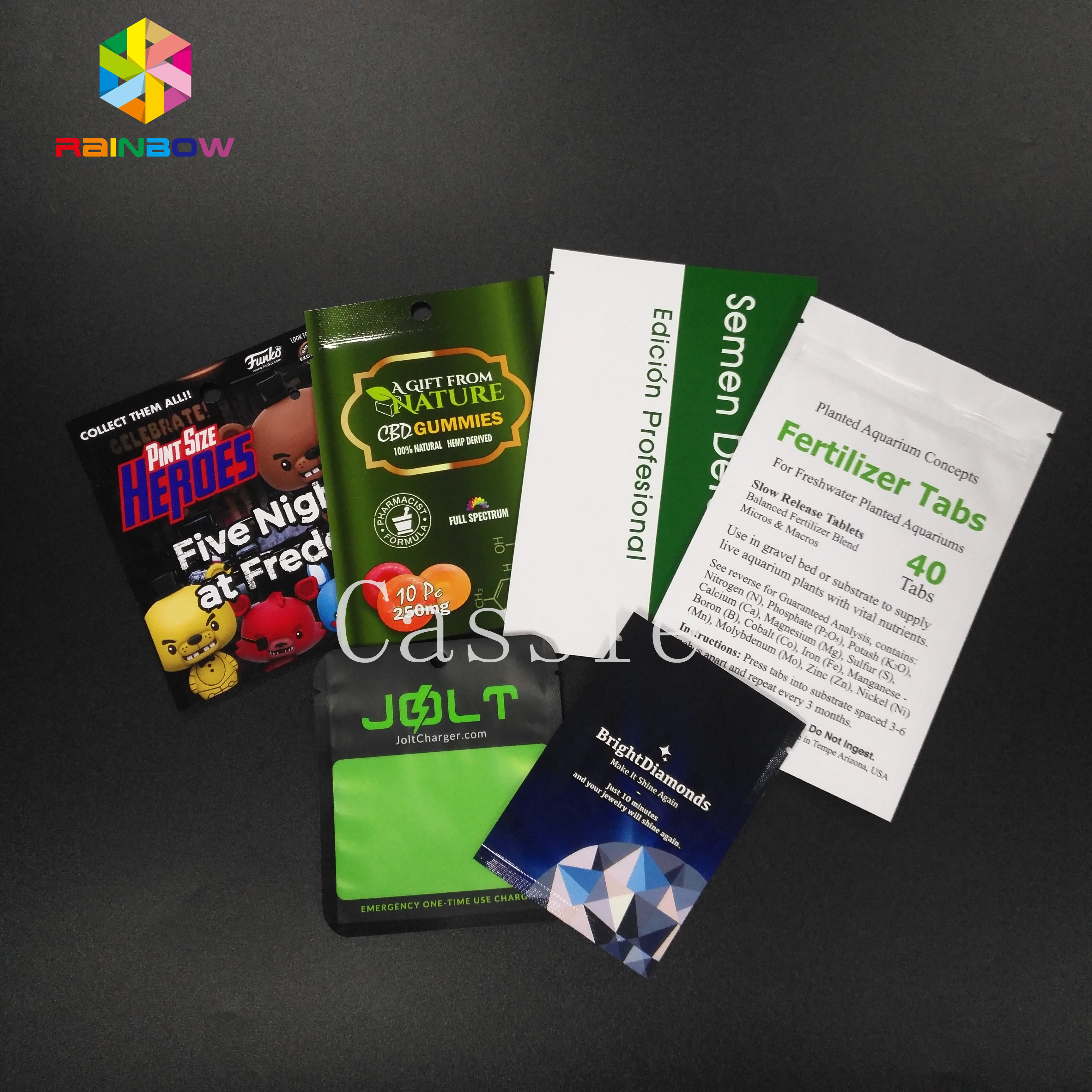 화장용 얼굴 가면은 지퍼 주머니 부대 플레스틱 포장 물자 방습을 위로 서 있습니다