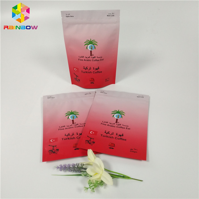 플라스틱 주머니 포일 주머니 포장 사진 요판 인쇄 빛 증거 FDA 승인을 위로 서 있으십시오