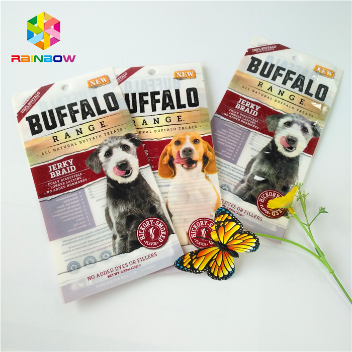 플라스틱 지플락 패킹 부대, 3는 물개 위로 서 있습니다 음식을 위한 주머니를 편들었습니다