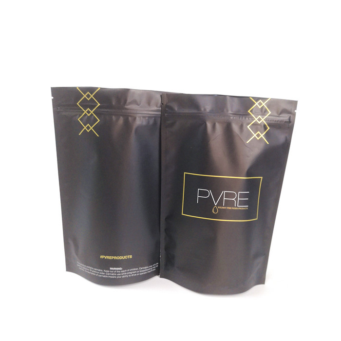 알루미늄 호일을 인쇄하는 Gravnre는 주머니 재상할 수 있는 주문 인쇄 1회분의 커피 봉지를 위로 서 있습니다