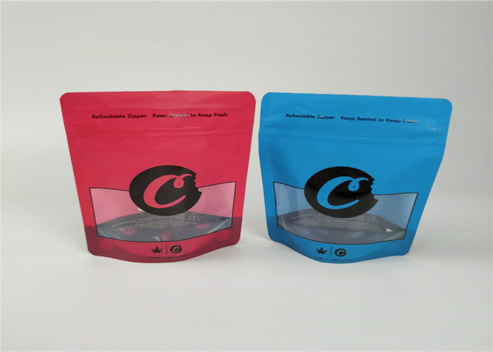 알루미늄 호일은 1LB 과자 CBD 포장 내구재를 포장하는 플라스틱 주머니를 자루에 넣습니다