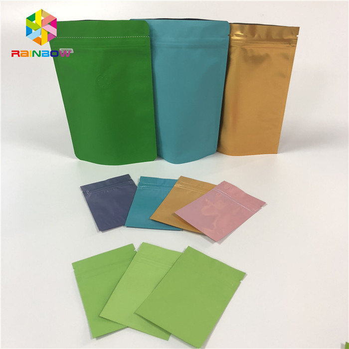 편평한 Zip 자물쇠 열을 포장하는 음식 급료 포일 주머니 - 재사용할 수 있는 알루미늄 호일 부대를 밀봉하십시오