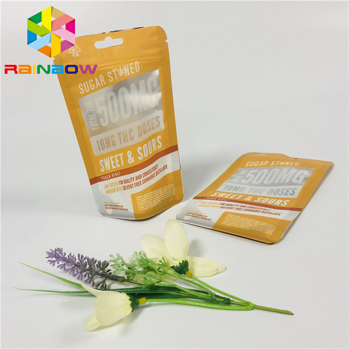 Resealable 지퍼를 가진 명확한 창을 인쇄하는 Customzied를 포장하는 식사 Nuts 플라스틱 주머니