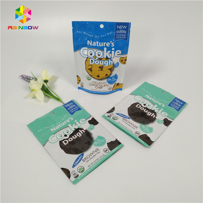 다채로운 작은 Mylar 알루미늄 호일 음식 패킹 부대는 건빵/건조한 과일을 위한 자물쇠를 지퍼로 잠급니다