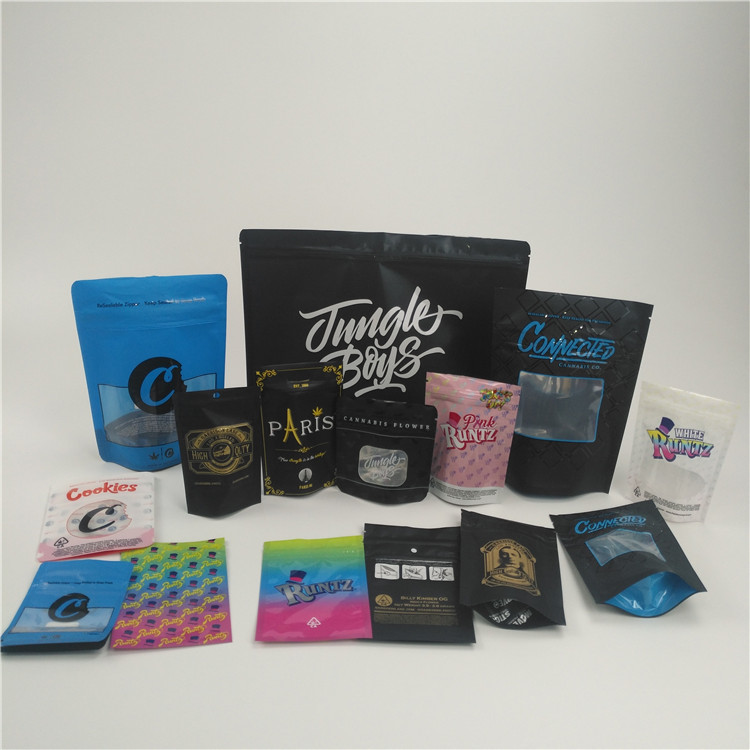 Childproof Ziplocke Stoney 헝겊 조각 부대 3.5g를 포장하는 증거 초본 향을 냄새맡으십시오