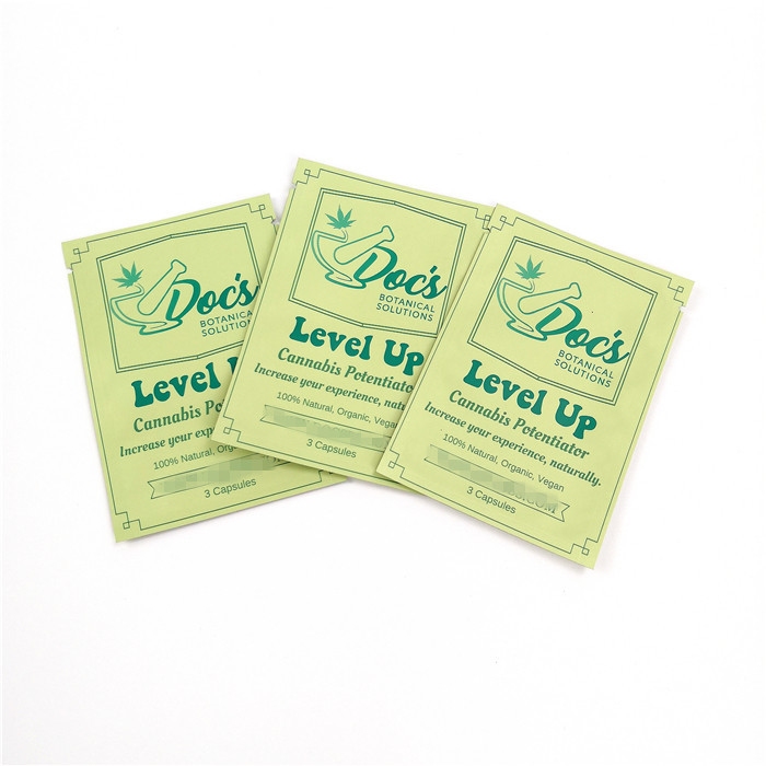 담배/담배를 위해 포장하는 주문을 받아서 만들어진 인쇄된 Cbd 부대 플라스틱 주머니