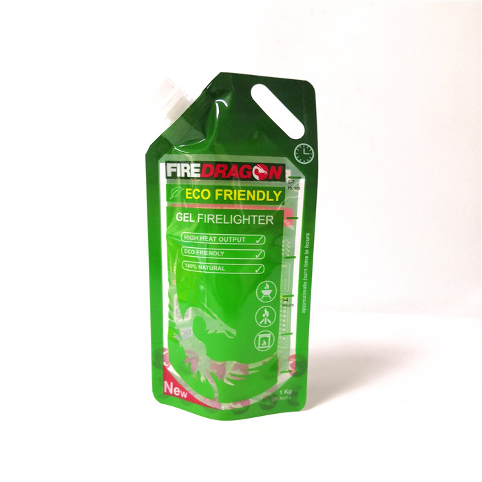 Zip 자물쇠 공간 음료 Gravnre 플라스틱 인쇄를 포장하는 재사용할 수 있는 주둥이 주머니