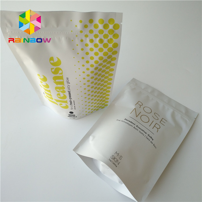 Ziplock에 의하여 인쇄된 포일은 화장용 포장 부대 야자열매/커피 몸을 제거합니다 위로 서 있습니다