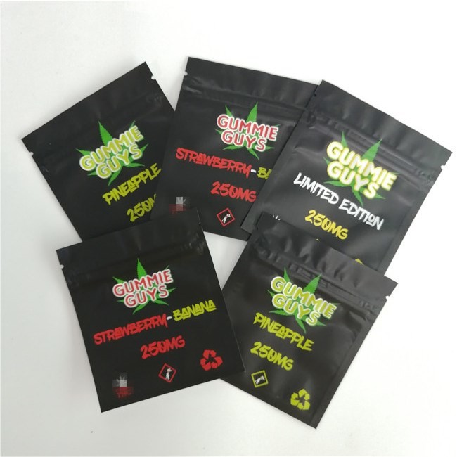 Resealable 알루미늄 호일 Zip 자물쇠 부대 음식 방습 3 - 밀봉되는 측