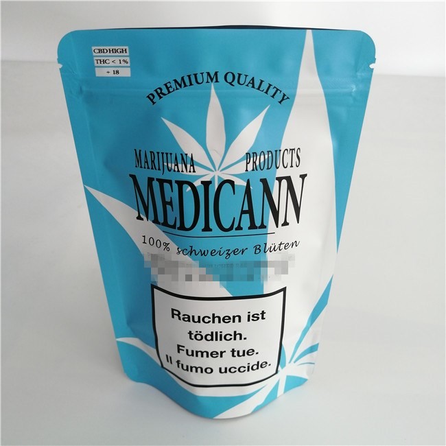 알루미늄 호일 Zip 자물쇠가 위로 서 있는 Mylar는 관례에 의하여 인쇄된 생물 분해성 내구재를 자루에 넣습니다