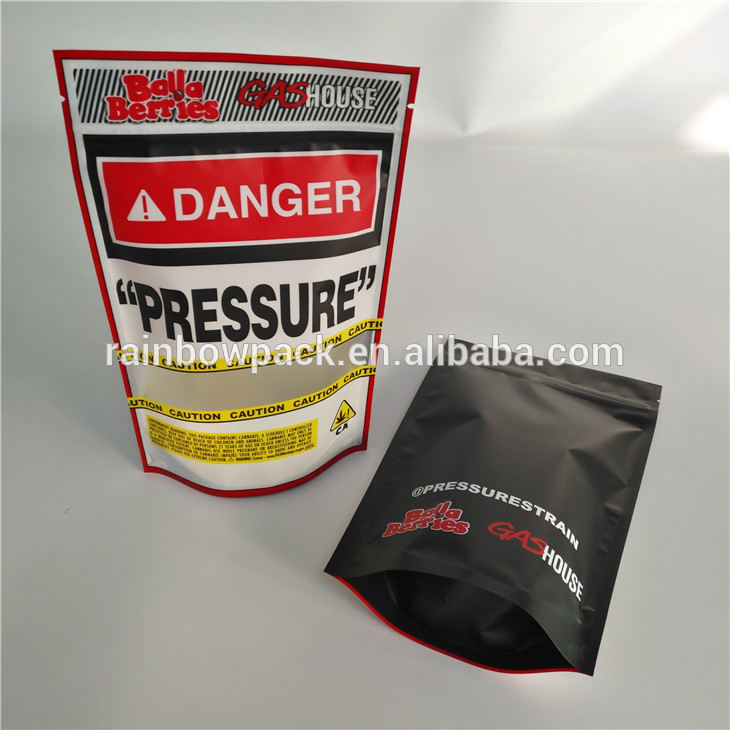 Childproof Ziplocke Stoney 헝겊 조각 부대 3.5g를 포장하는 증거 초본 향을 냄새맡으십시오