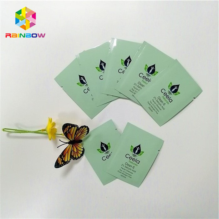 눈물 노치 6x9cm에 열려있는 다 - 착색된 파스텔 화가 Mylar 포일 열 - 물개 부대 정상