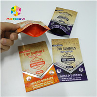긴 수명 포일 주머니 포장 열 - 1/8oz 1/2oz 1oz CBD Gummies 부대를 밀봉하십시오