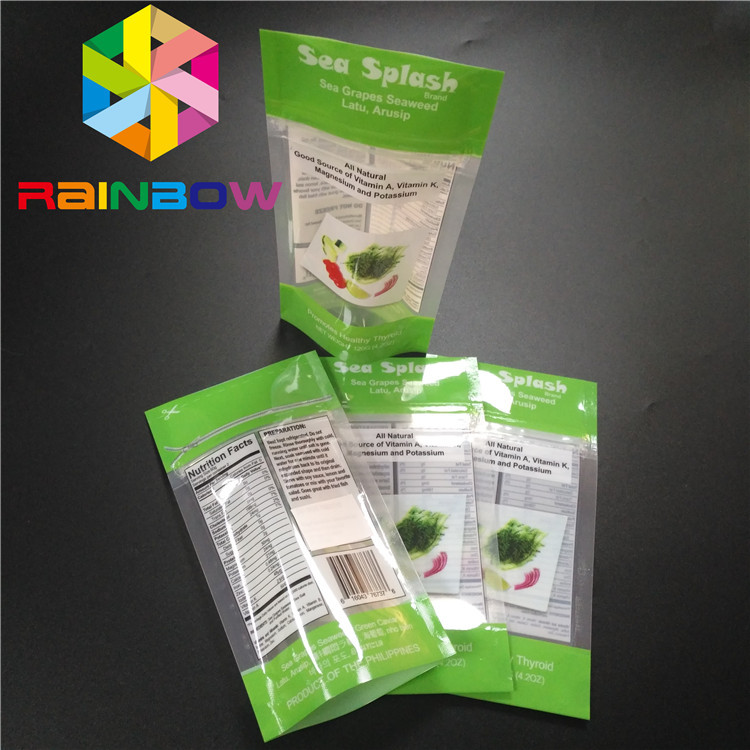 생물 분해성 알루미늄 호일은 주머니 포장 Bath 잘게 부순 것 소금 시체운반용 부대를 위로 서 있습니다