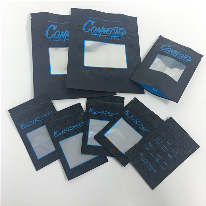 담배 CBD를 위한 주머니를 위로 서 있는 Doypack 초본 향 포장 Ziplock