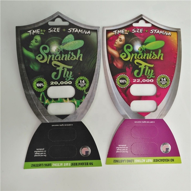 물집청가리 2000 남성 증진 알약 포장을 포장하는 성 알약 물집 카드