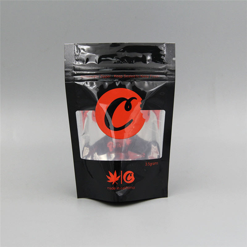 아이 저항하는 지플락 비닐 봉투 Mylar Po 냄새 증거 대마 꽃 CBD Edibles 과자 포장