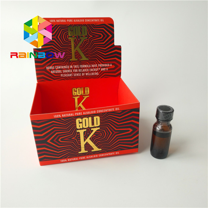 E 액체 마분지 싱크대 전시를 광고하는 CMYK 색깔 포장 종이상자