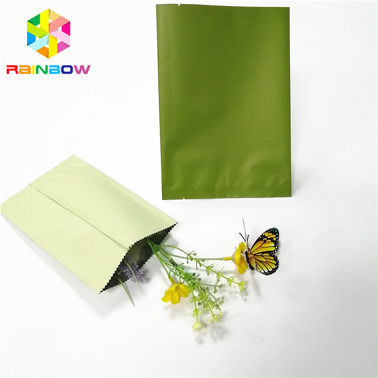 사탕을 위해 방습 중간 바다표범 어업을 포장하는 주문을 받아서 만들어진 로고 포일 주머니