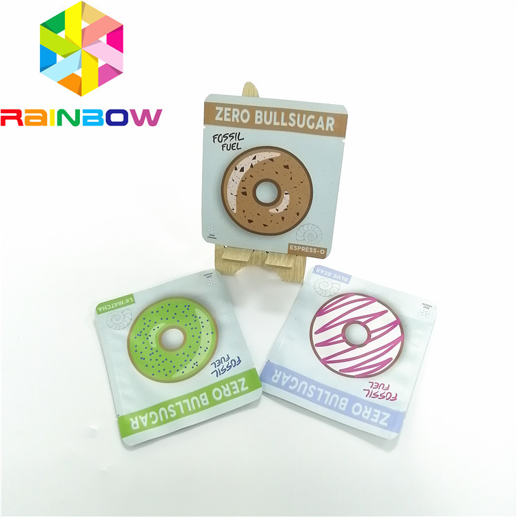 방습 주머니 포장 아이스크림 과자에 의하여 꾸며진 Sugarart 부대를 위로 서 있으십시오