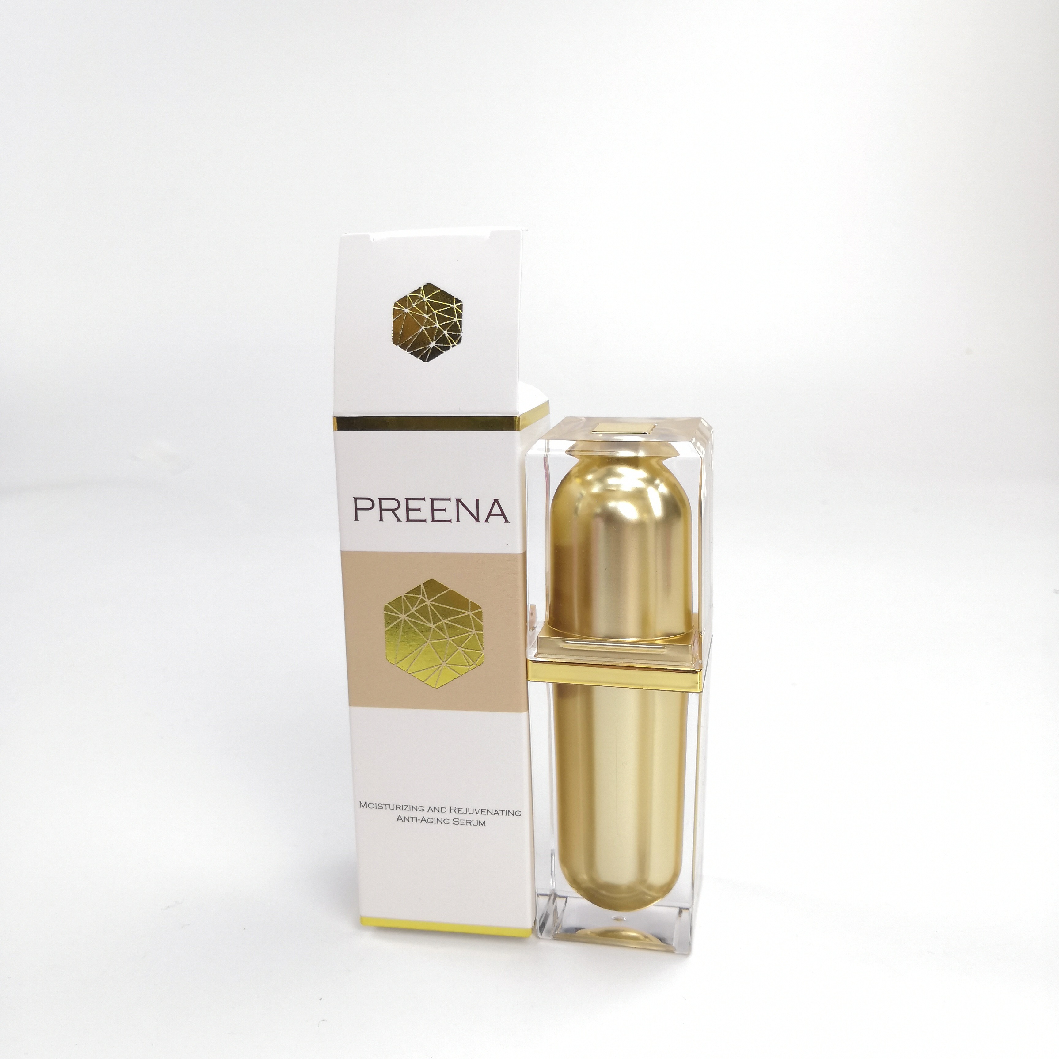 CMYK 색깔 화장품 정유 포장을 위한 포장 종이상자 주문을 받아서 만들어진 로고