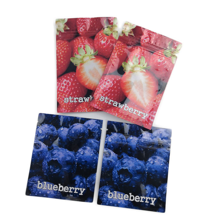Childproof Ziper를 가진 서류 봉투를 포장하는 과일 풍미 THC Gummies 플라스틱 주머니