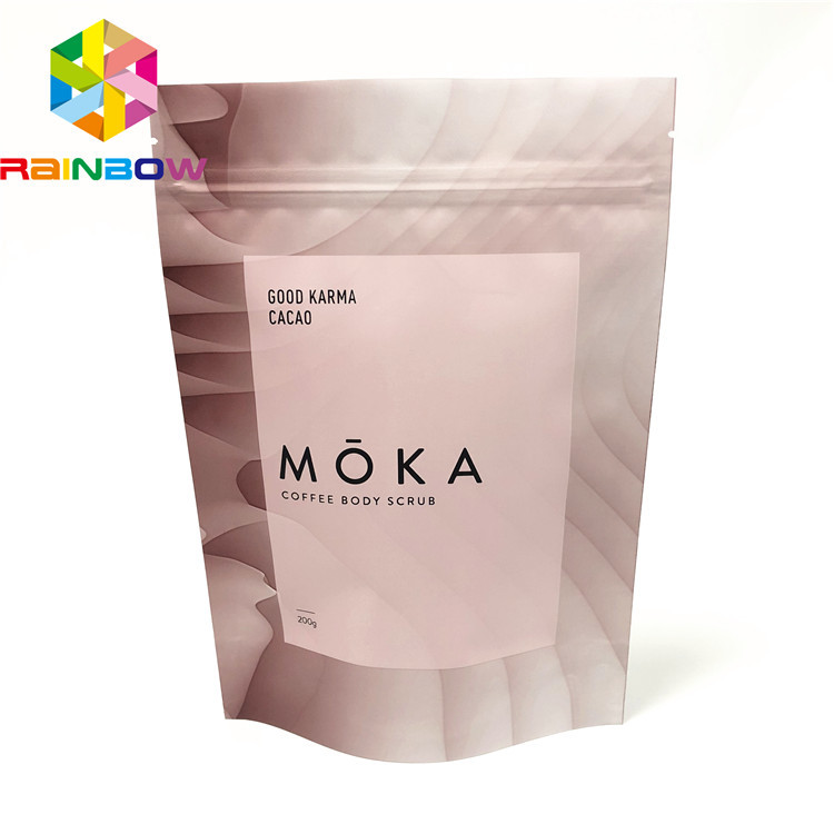 포장하는 경량 플라스틱 주머니, 음식 급료는 위로 Cbd 몸을 위한 부대를 제거합니다 서 있습니다