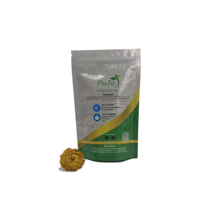 주머니 부대 패킹을 포장하는 Eco 친절한 티백은 지퍼 자물쇠를 가진 Mylar를 위로 서 있습니다