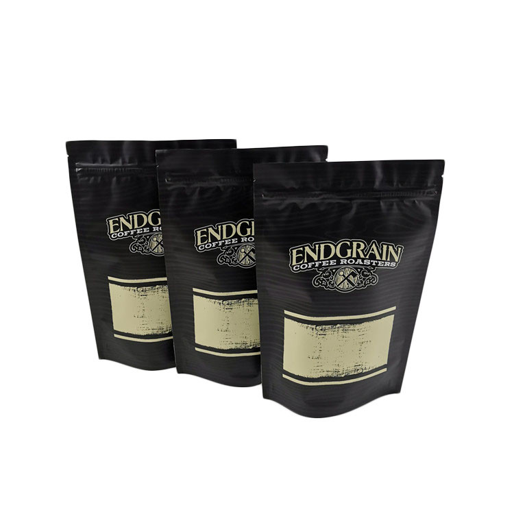 방습 식사 과자 커피 차 패킹 부대 MOPP VMPET PE 매트 끝 검정