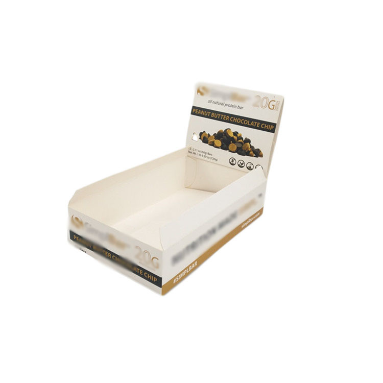 Foldable 걸이 구멍 350g 마분지 서류상 포장 상자