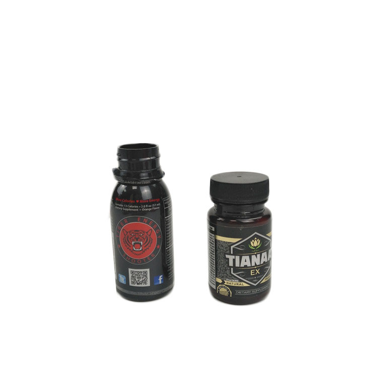 애완 동물/Pvc가 광택 있는 박판 수축 소매에 의하여 플라스틱 병 컵이라고 비 유독한 레테르를 붙입니다