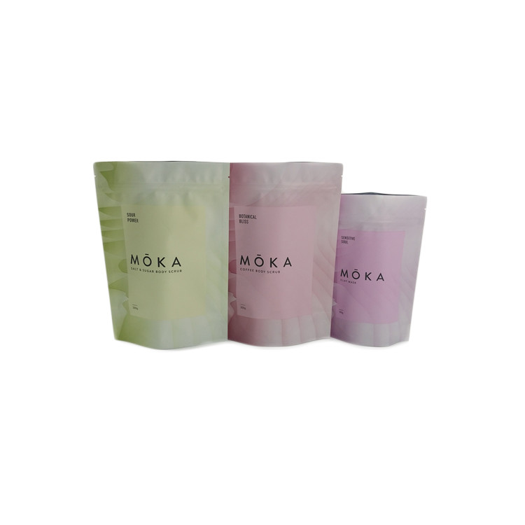 알루미늄 호일 지퍼 Mylar 플라스틱 부대를 포장하는 광택이 없는 끝 포일 주머니