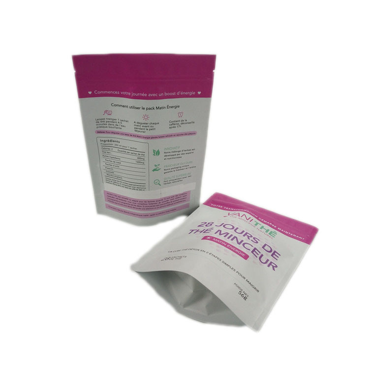 지퍼 최고 Resealable 포장 부대