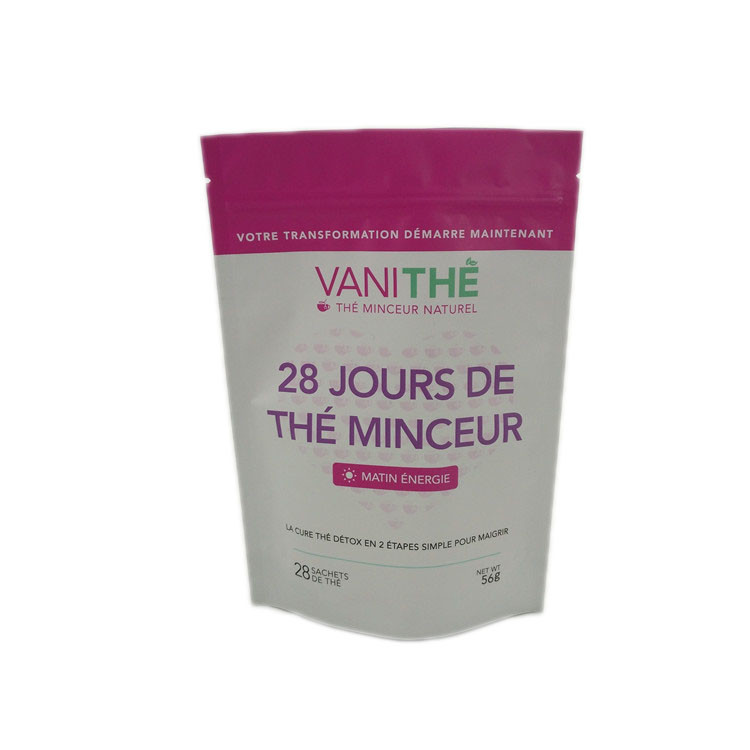 지퍼를 가진 방습 간식 포장 부대