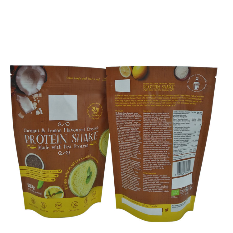 분말 포장을 위한 알루미늄 호일 지퍼 주머니 부대