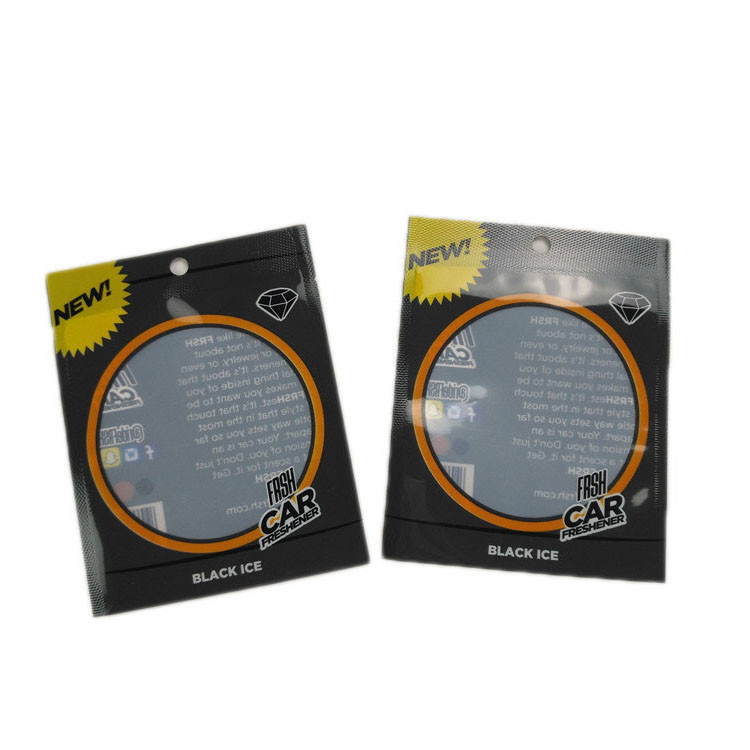 명확한 창 3 옆 물개 걸림새 구멍 Zip 자물쇠 주머니