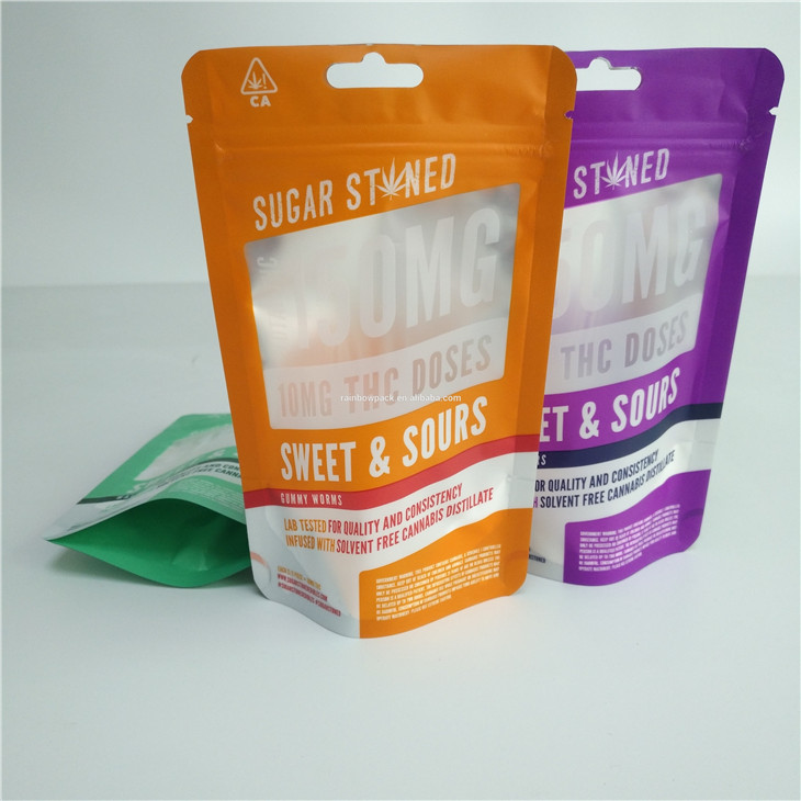 3.5g 7g 14g 28g 고무 같은 초본 잡초 부대를 인쇄하는 디지털 방식으로