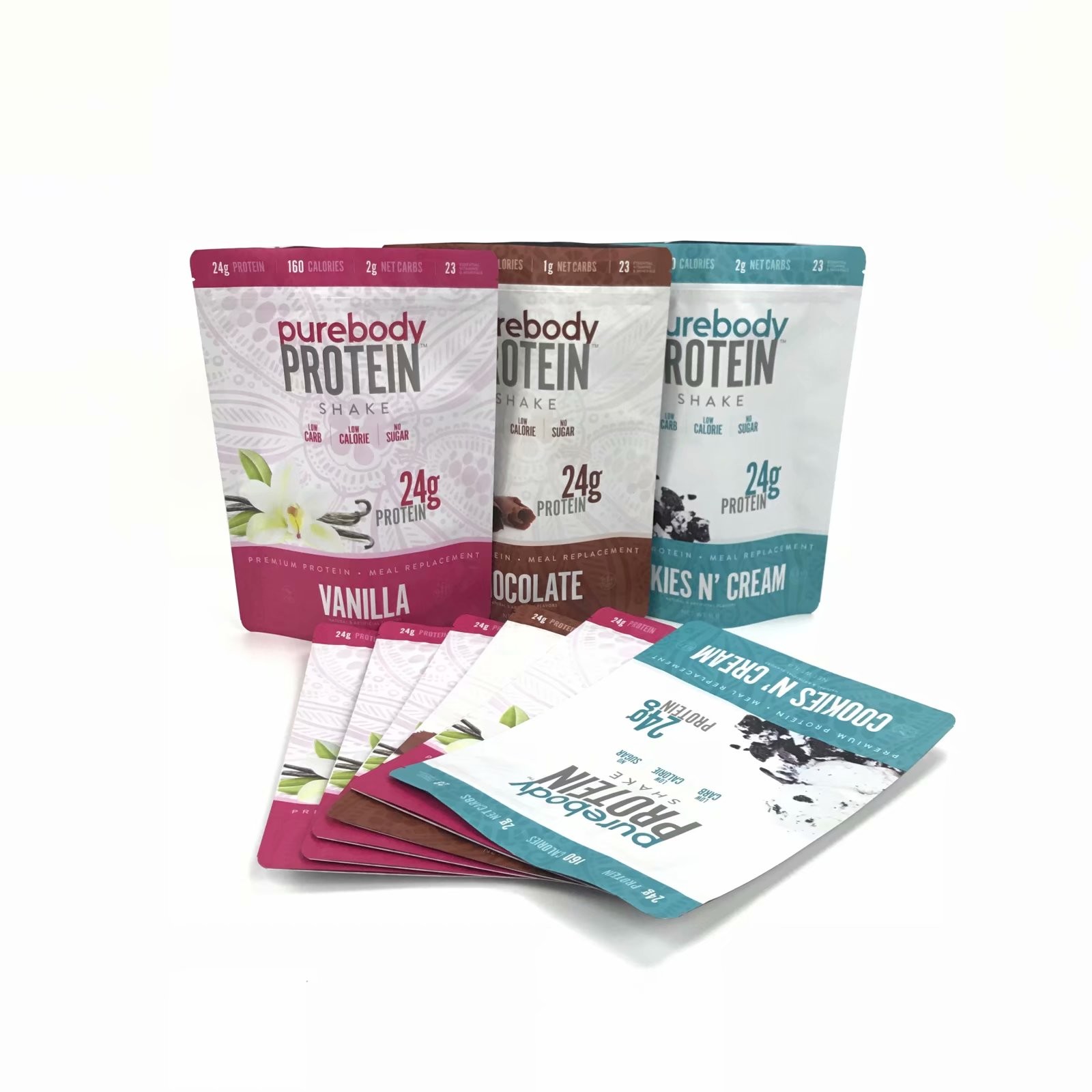 냄새 증거 음식 100 Mircon 플라스틱 주머니 포장