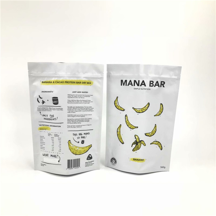 주문을 받아서 만들어진 인쇄된 음식 100 Mircon 플라스틱 주머니 포장