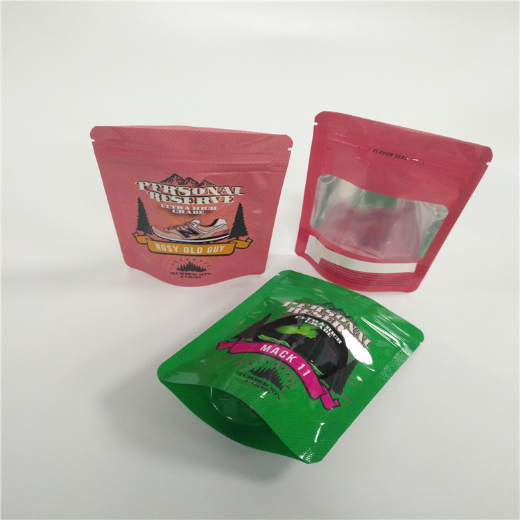 알루미늄 호일 7g Resealable Mylar는 부대를 위로 서 있습니다