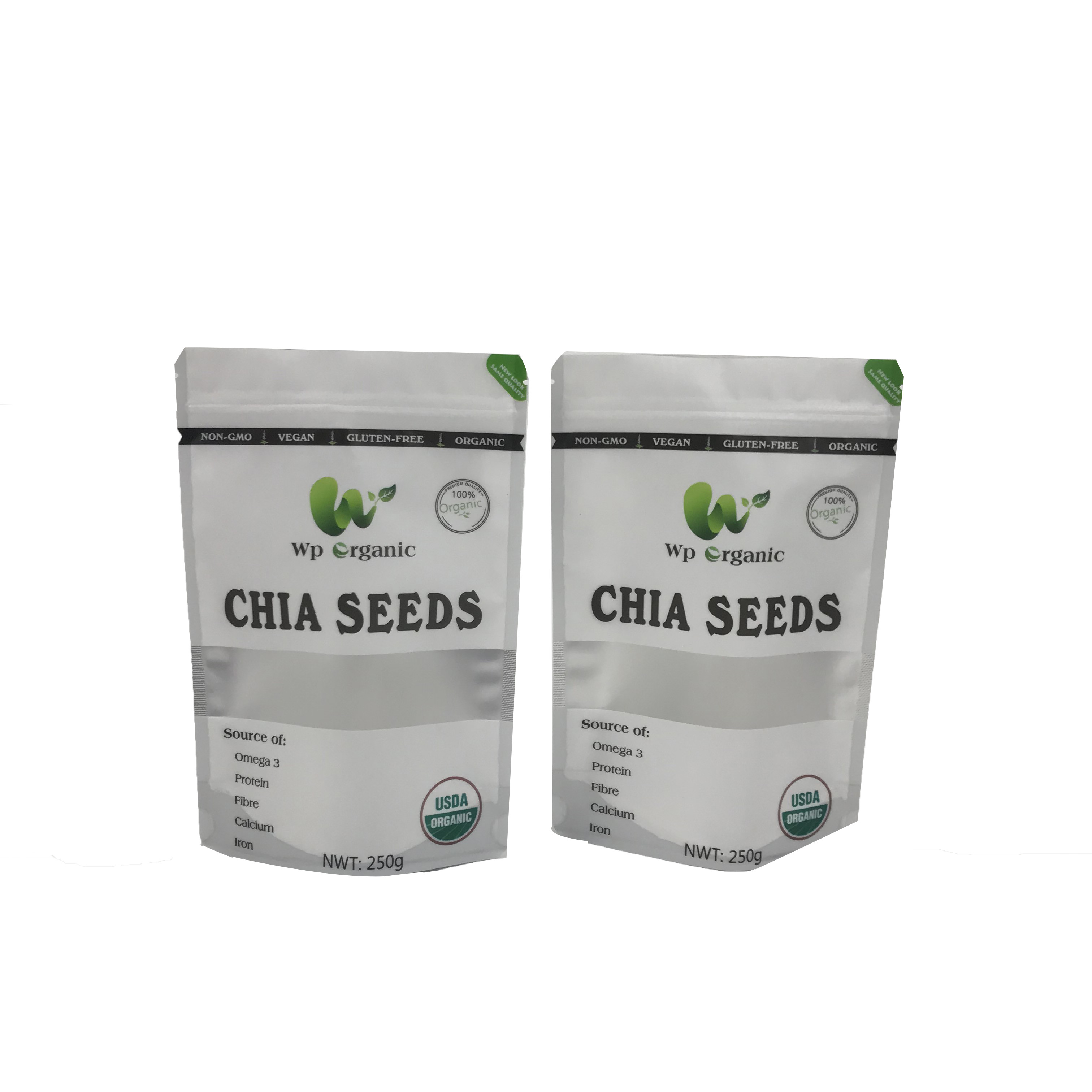 바나나는 지퍼 VMPET 플라스틱 주머니 포장을 잘게 썹니다