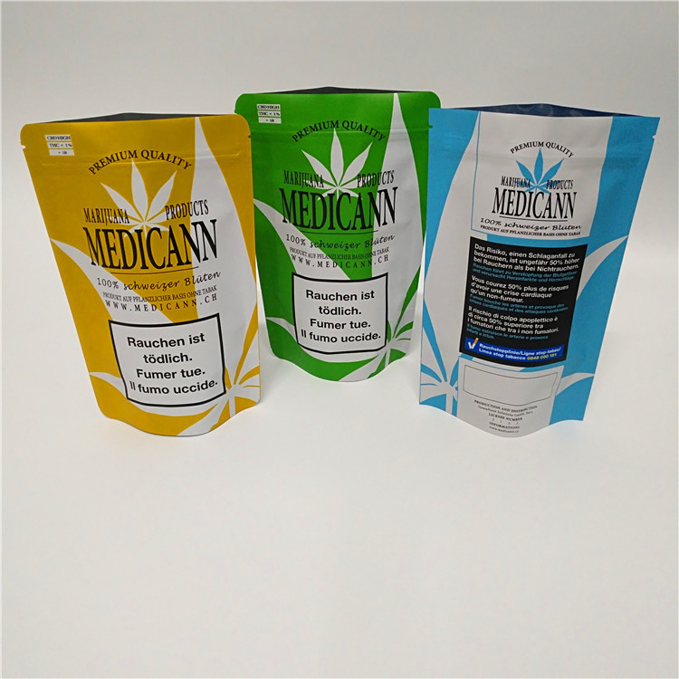 플라스틱인 CBD 잡초 포일 마일라는 팁 밀폐된 냄새 반대자를 견딥니다