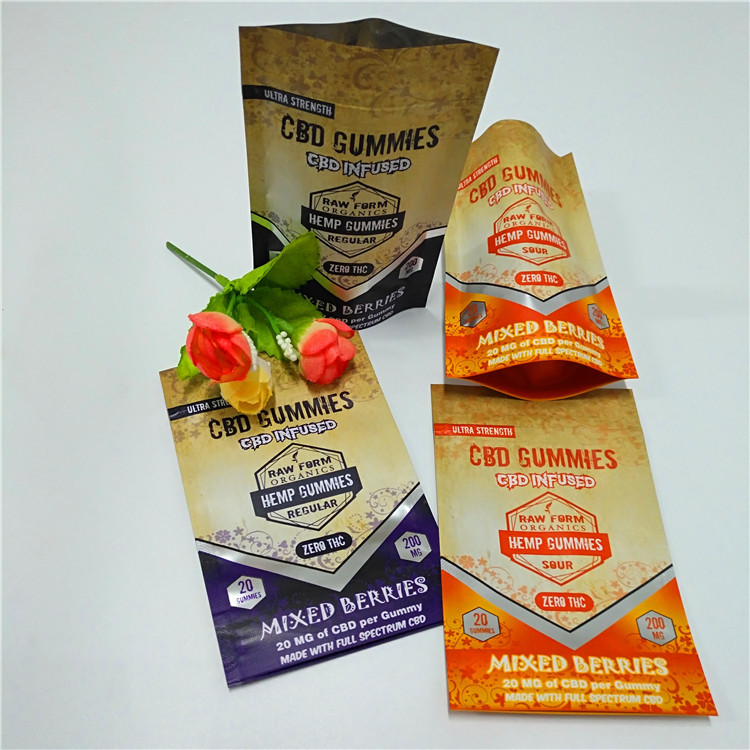 MOPP 3.5g 7g 냄새 증명 마일라 가방 그라비아 인쇄