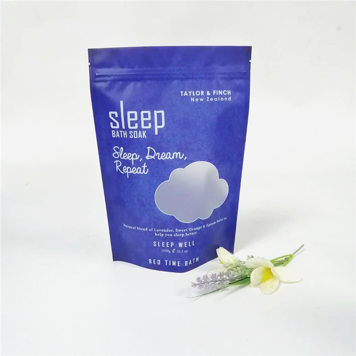 몸은 위로 서 있습니다 장미 essention 소금을 위한 지퍼를 가진 알루미늄 호일 부대를 제거합니다