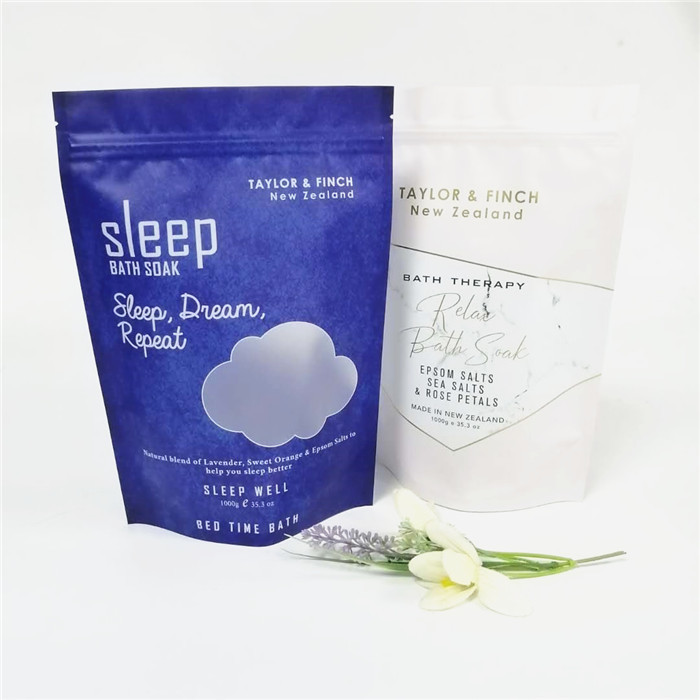 알루미늄 호일 PE 플라스틱 Bath 소금 포장 부대를 인쇄하는 9월 최고 가득 차있 색깔