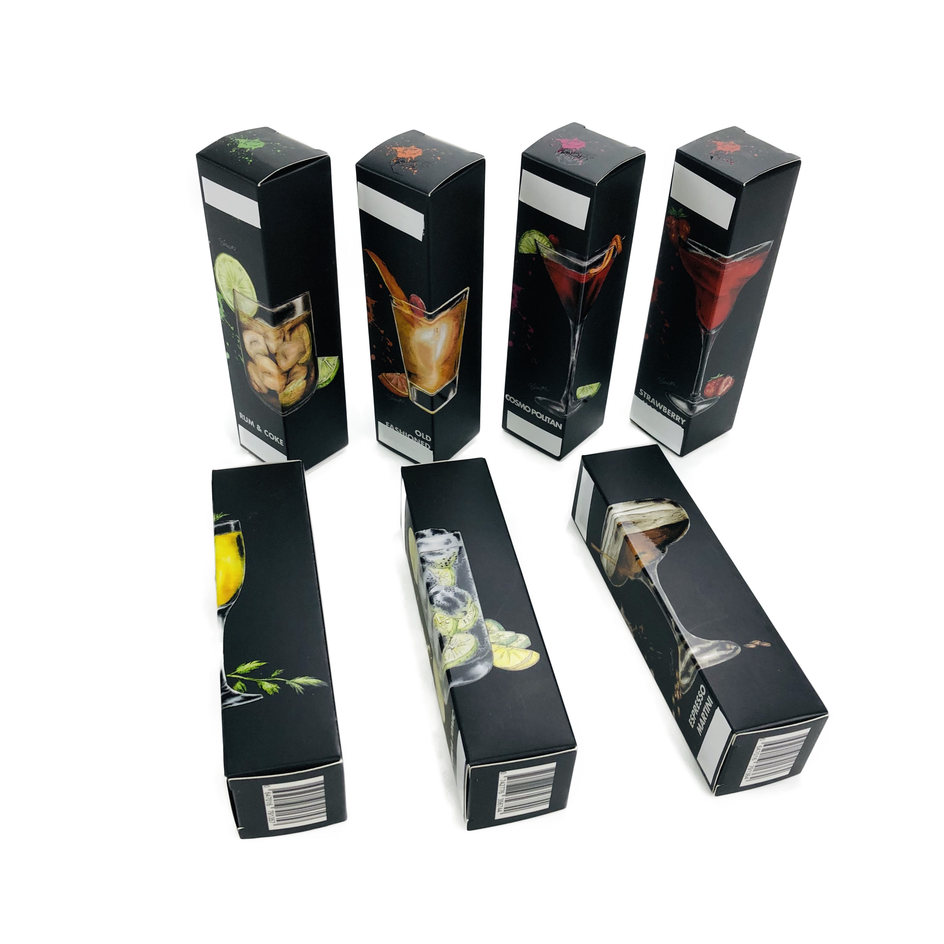 음료를 위한 폴드형 박스 CMYK 컬러를 패키징하는 매트 처리 경량지 박스