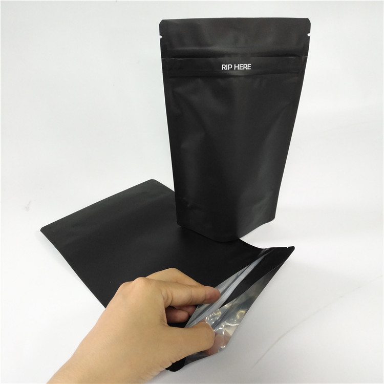 식품 포장을 위한 3.5g 1 온스 냄새 증명 식용인 쿠키 관습 플라스틱 파우치