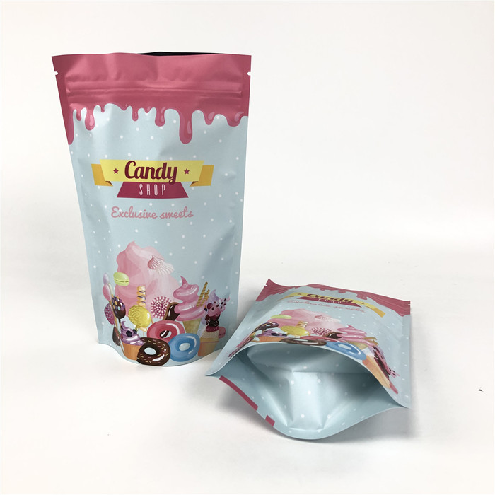 핵심 양념을 위한 100 마이크론 마일라 지플록식 알루미늄 호일 백